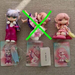 Suri colorful girls blind box figures